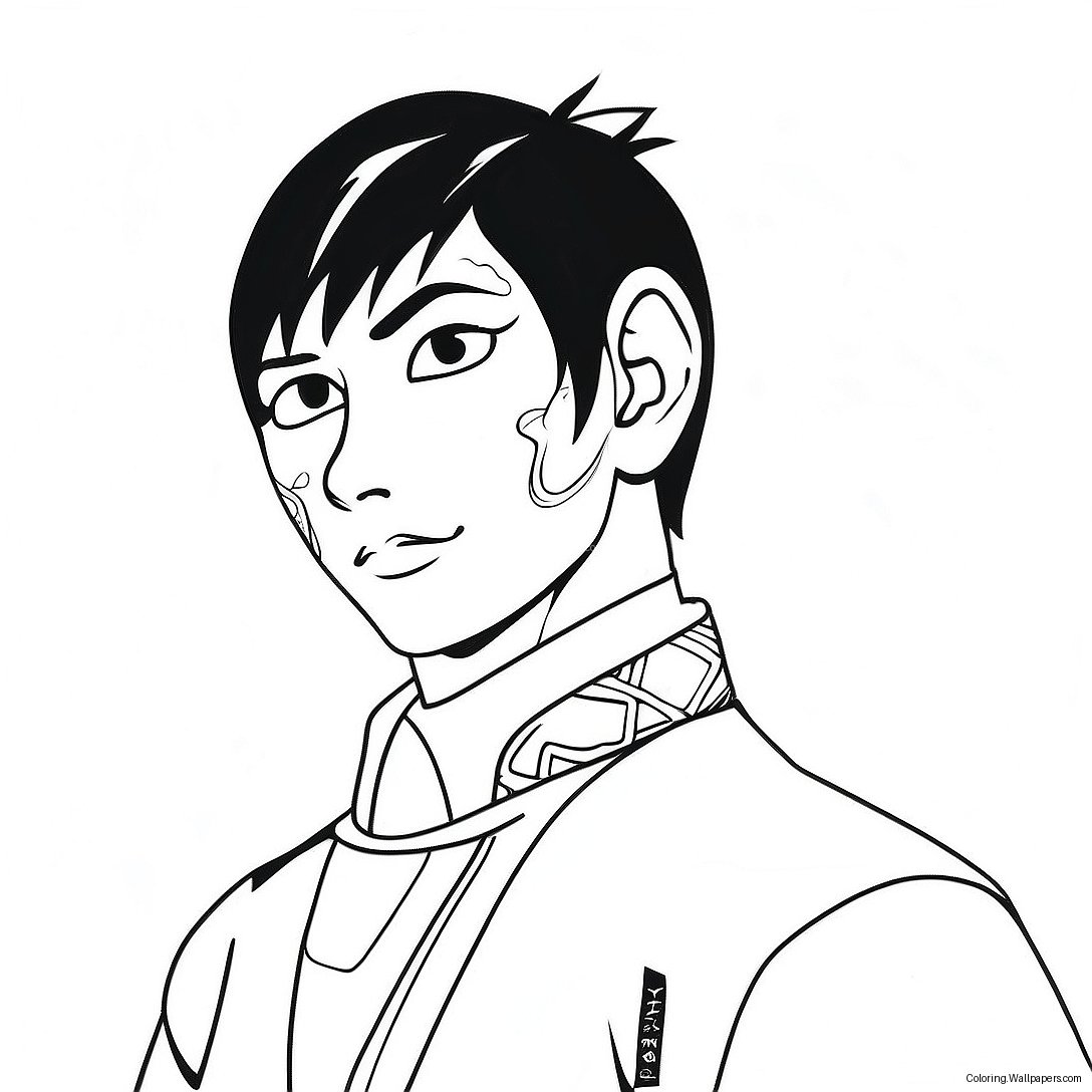 Gojo Satoru Coloring Page 633