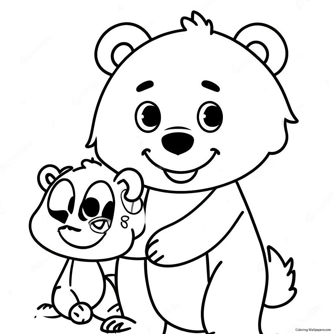 Goldie And Bear Coloring Page 57831