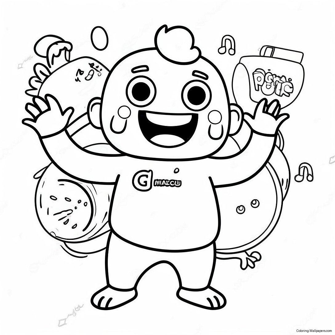 Gonoodle Coloring Page 21421