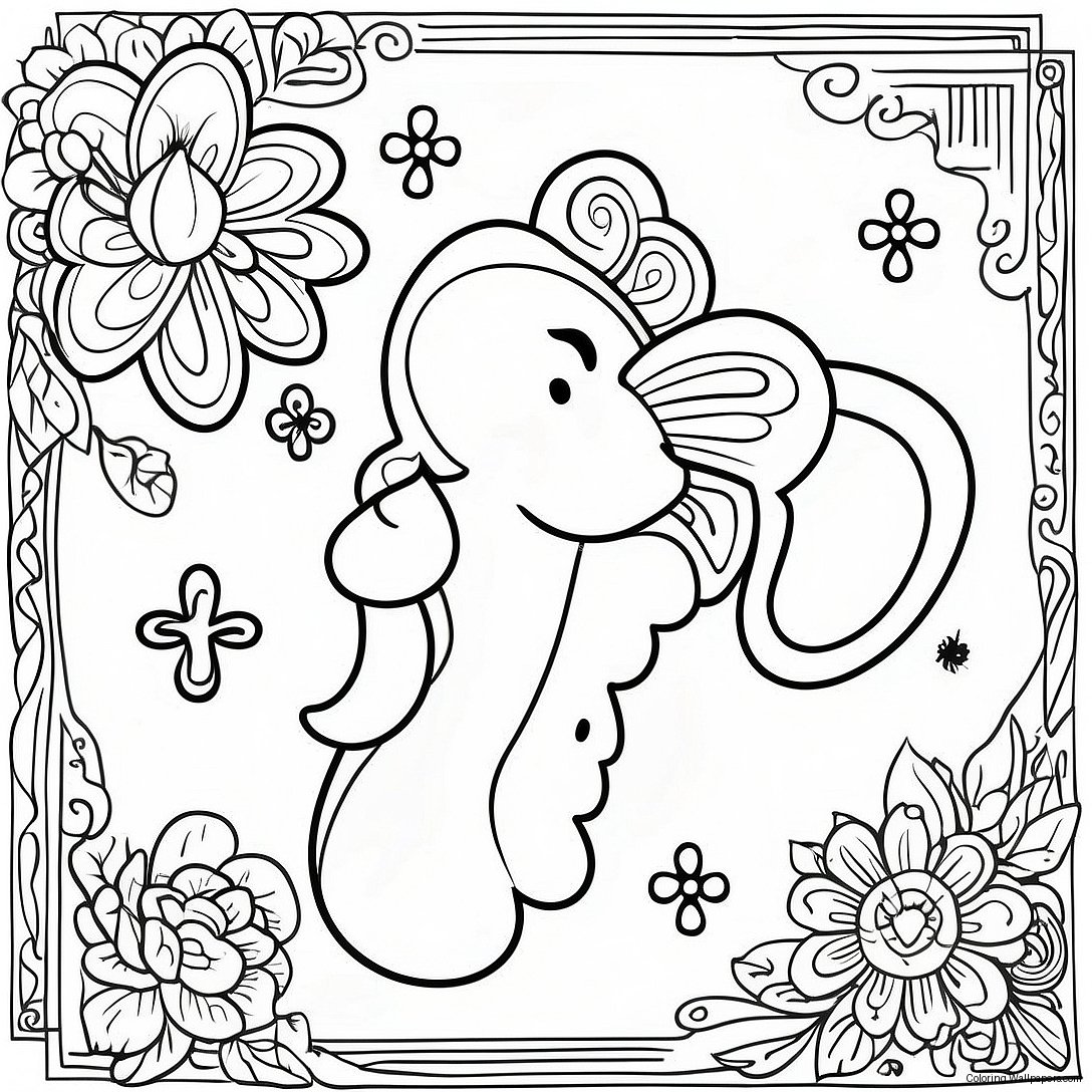 Good Luck Charm Coloring Page 21162