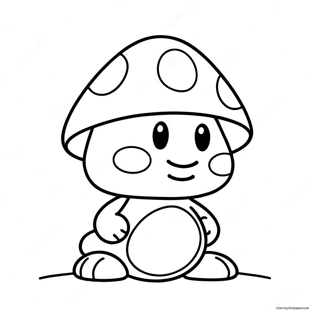 Goomba Coloring Page 15695