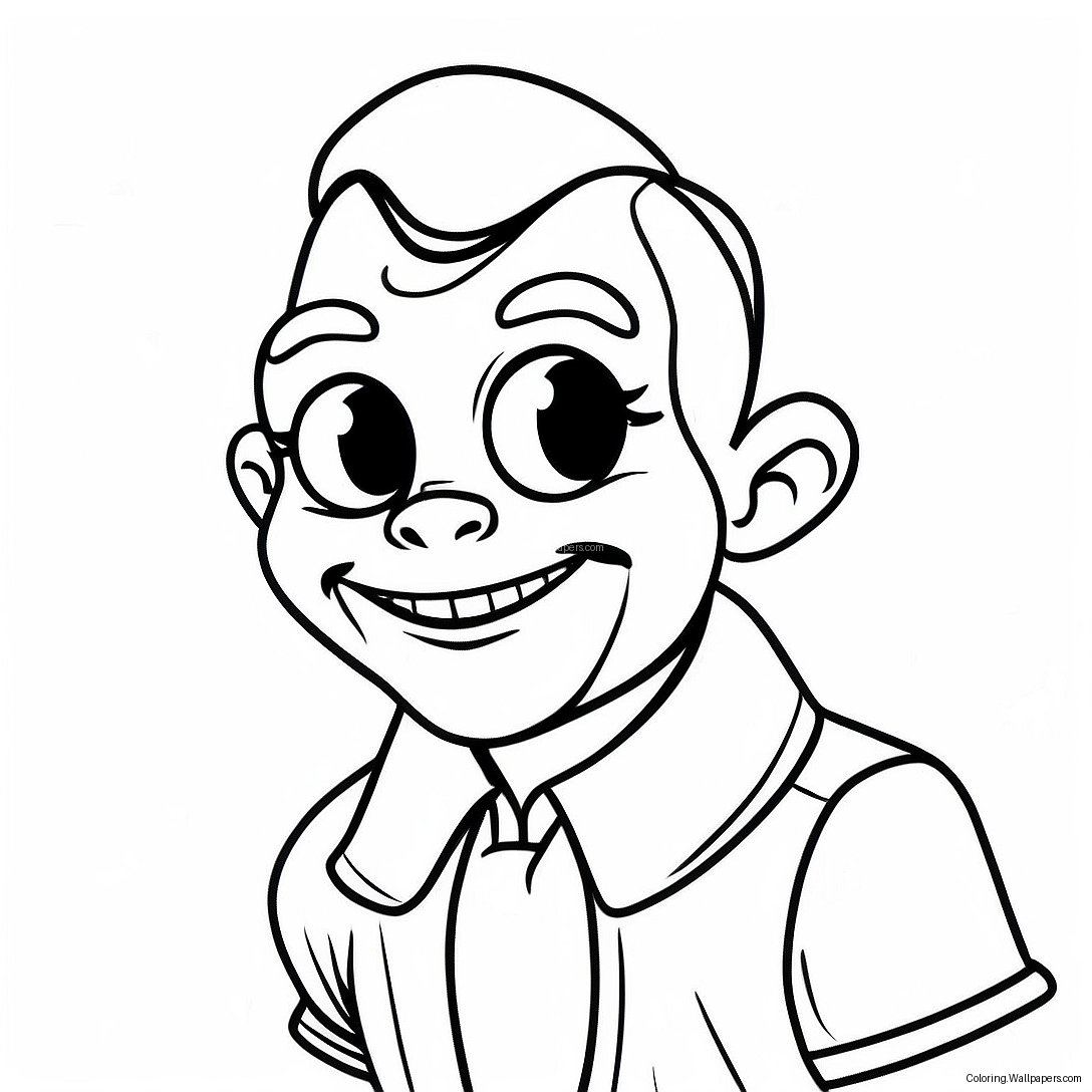 Goosebumps Coloring Page 7108