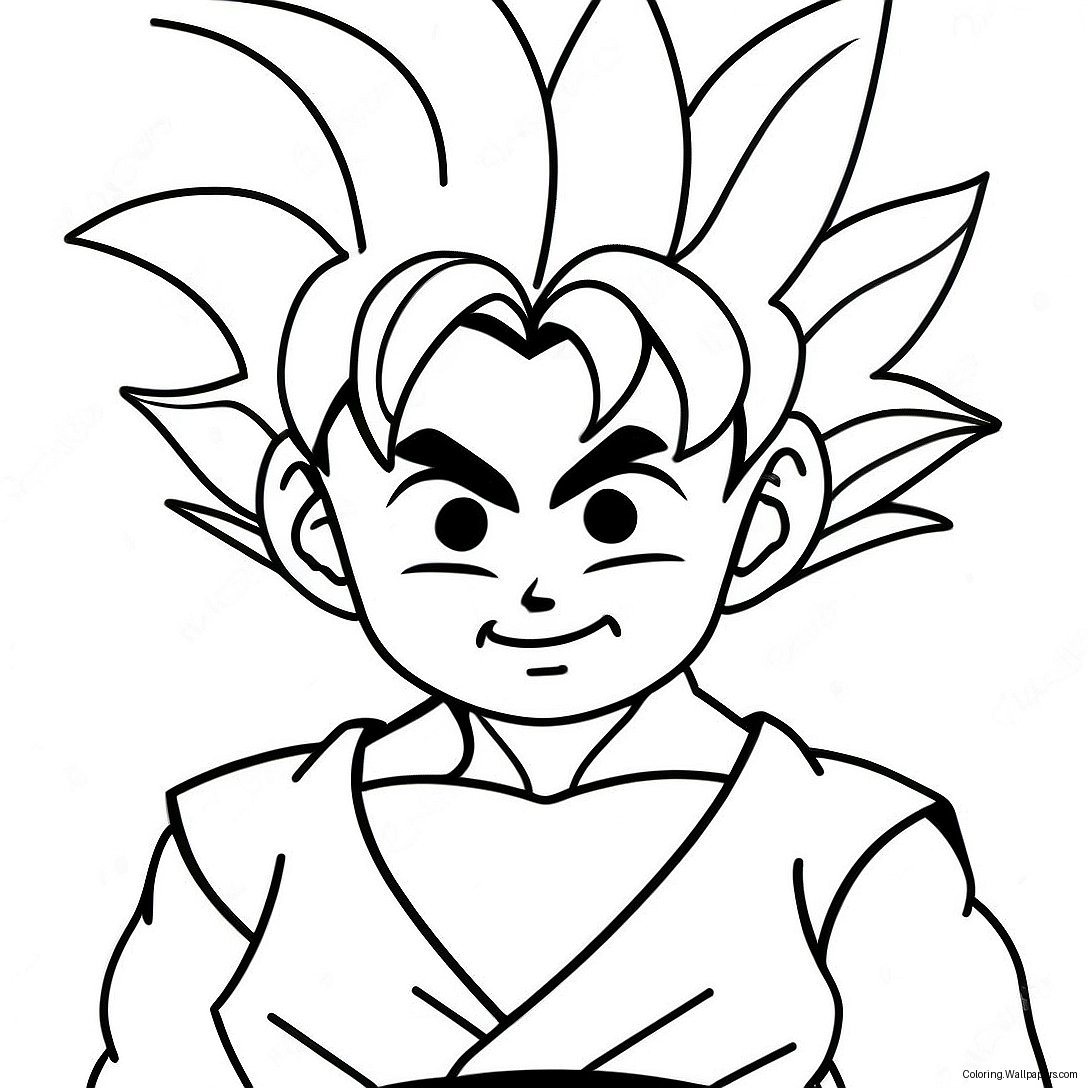 Goten Coloring Page 26802