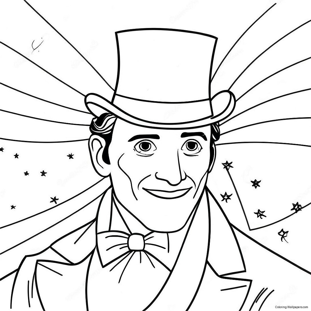 Greatest Showman Coloring Page 28528