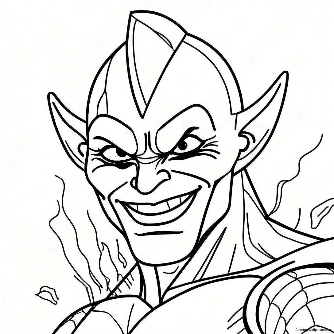 Green Goblin Coloring Page 31172