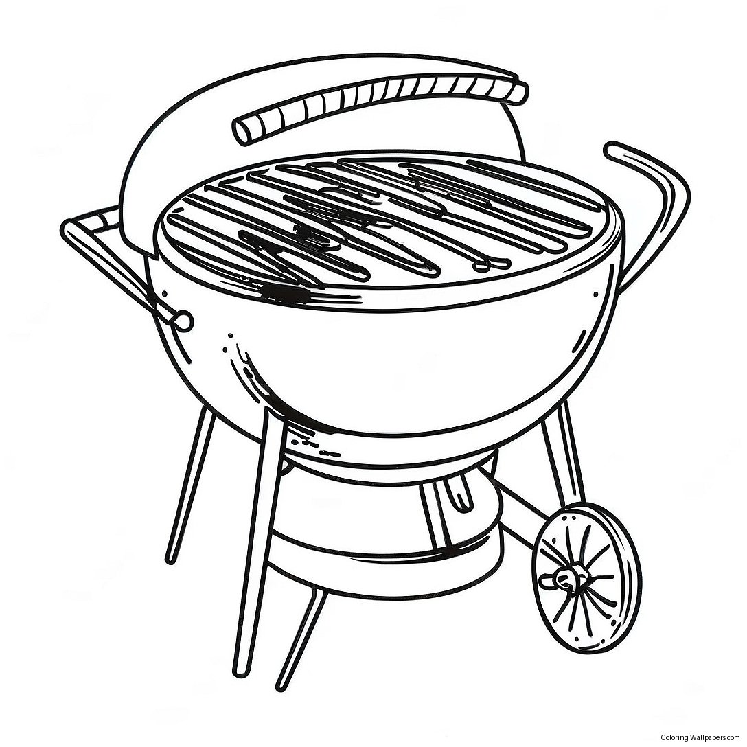 Grill Ausmalbild 54202