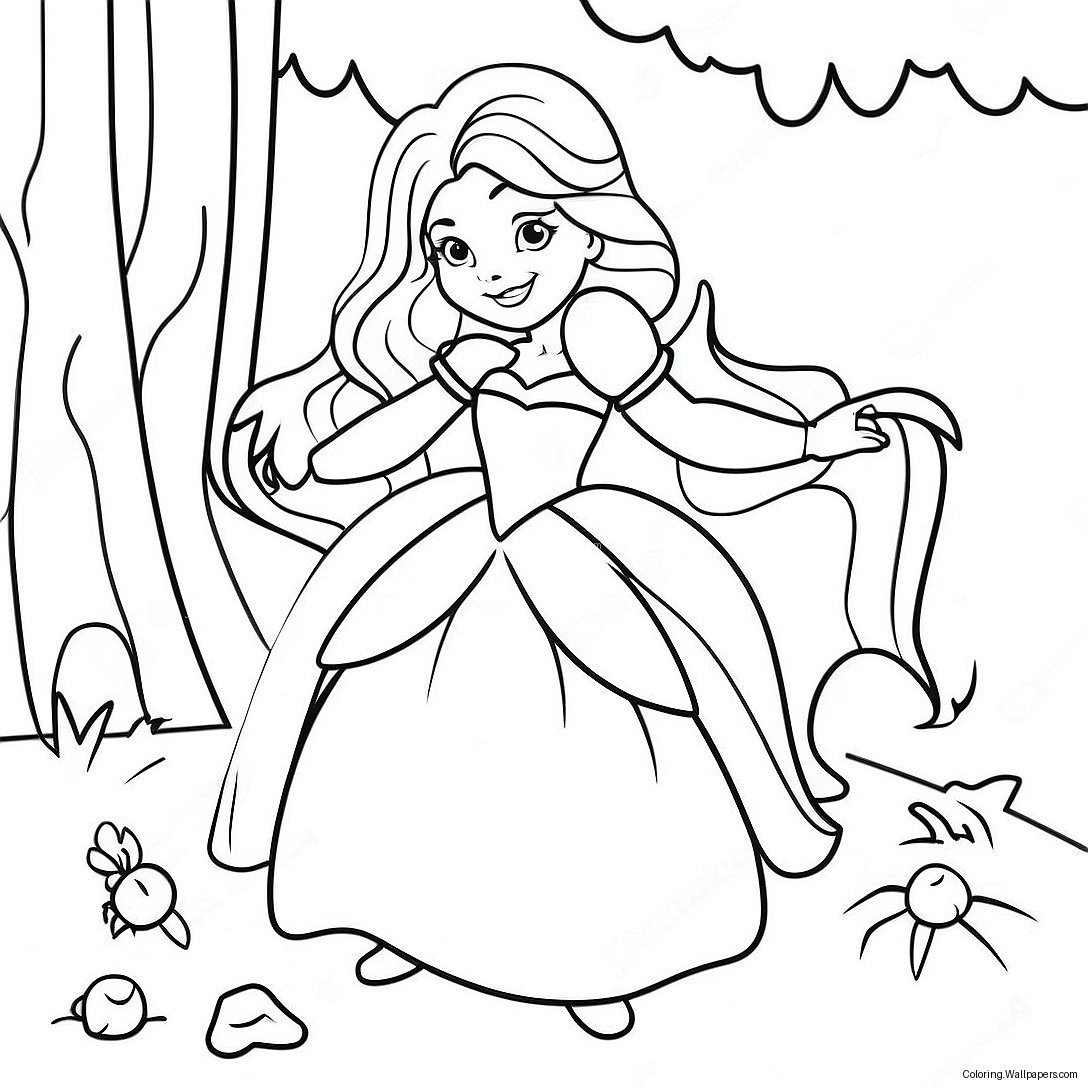 Grimm Fairy Tales Coloring Page 47153