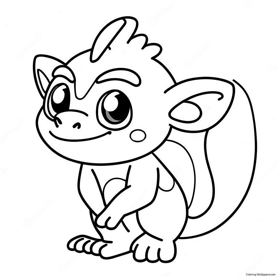 Grookey Ausmalbild 24410