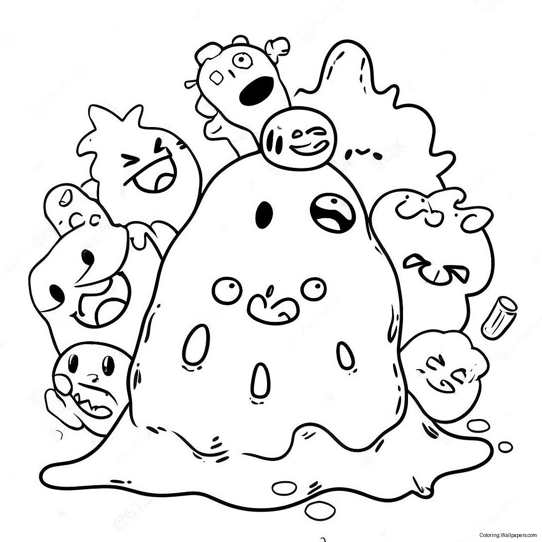 Grossery Gang Coloring Page 33614