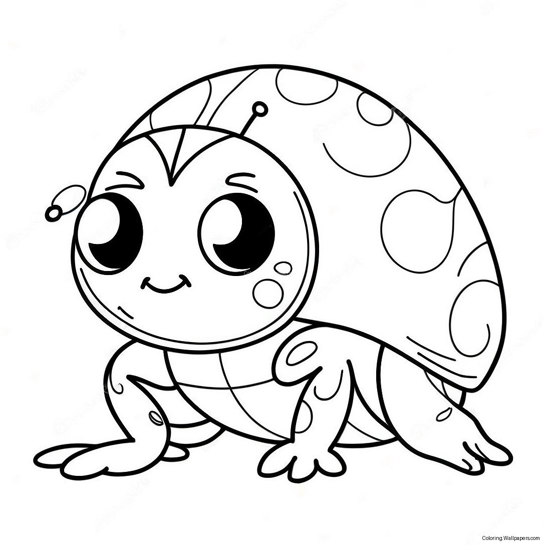 Grouchy Ladybug Coloring Page 48013