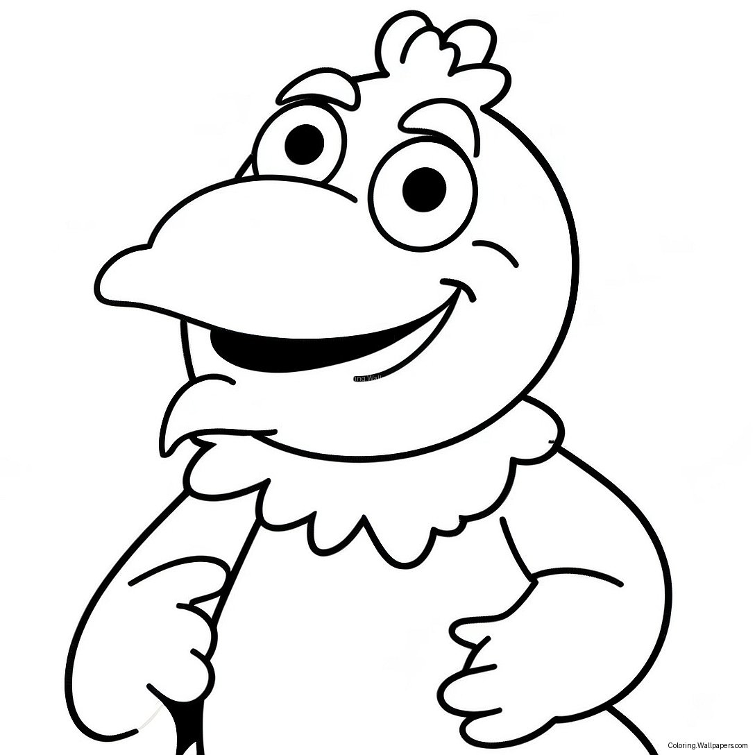 Grover Coloring Page 35114