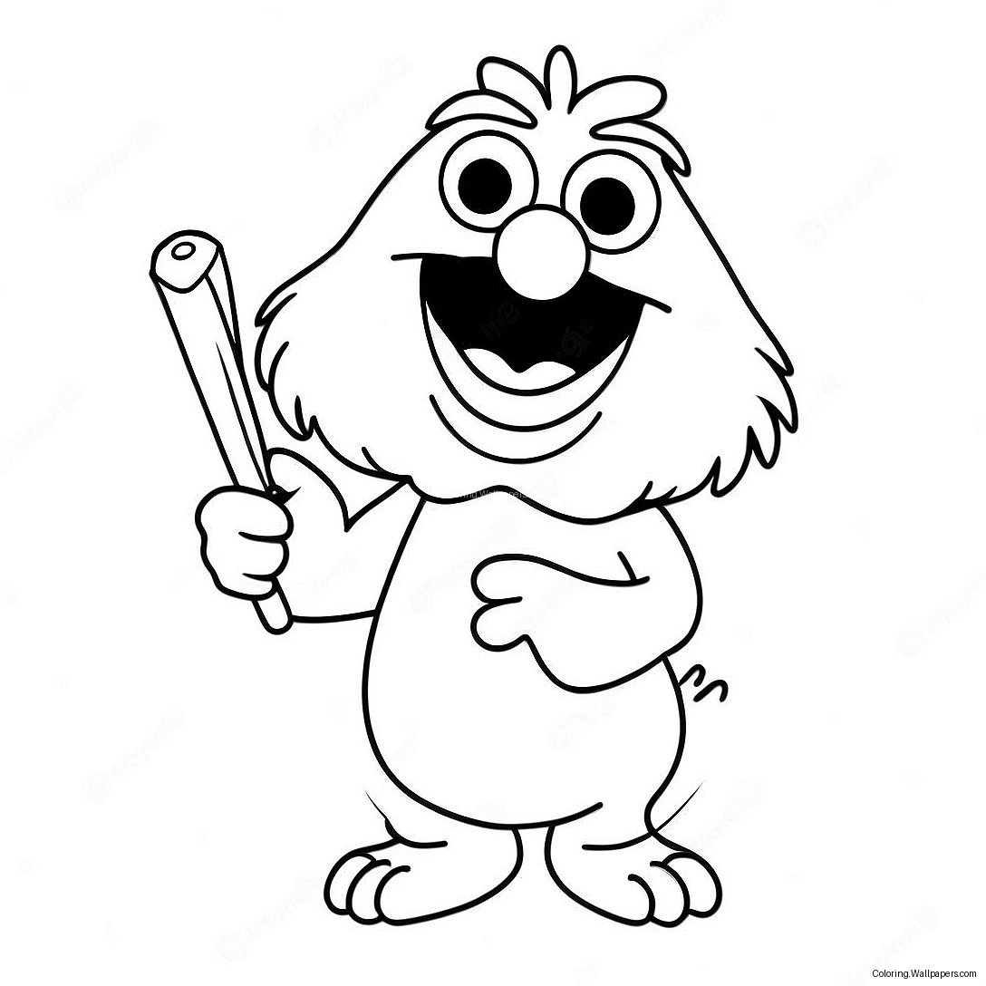 Grover Coloring Page 35116