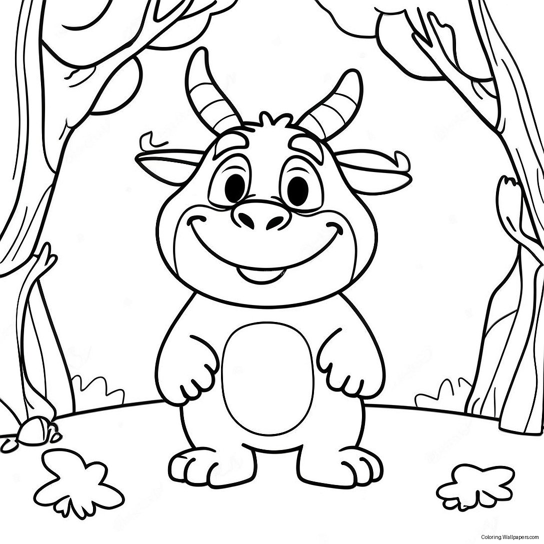 Page À Colorier Gruffalo 12647