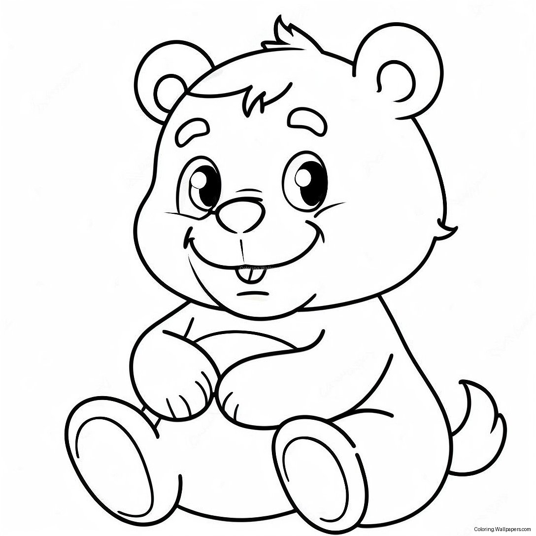 Grumpy Care Bear Coloring Page 56019