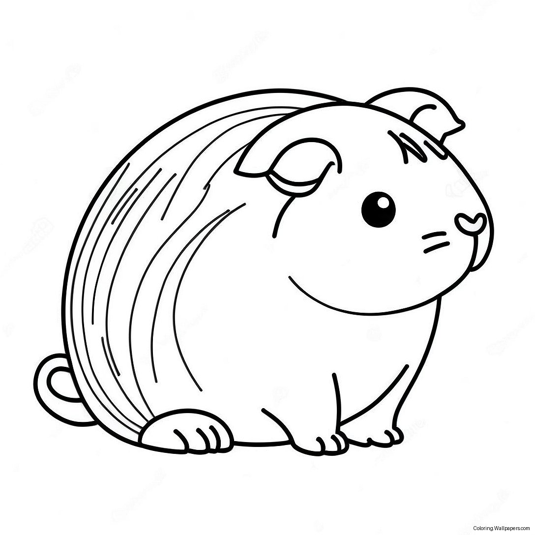 Guinea Pig Coloring Page 1127