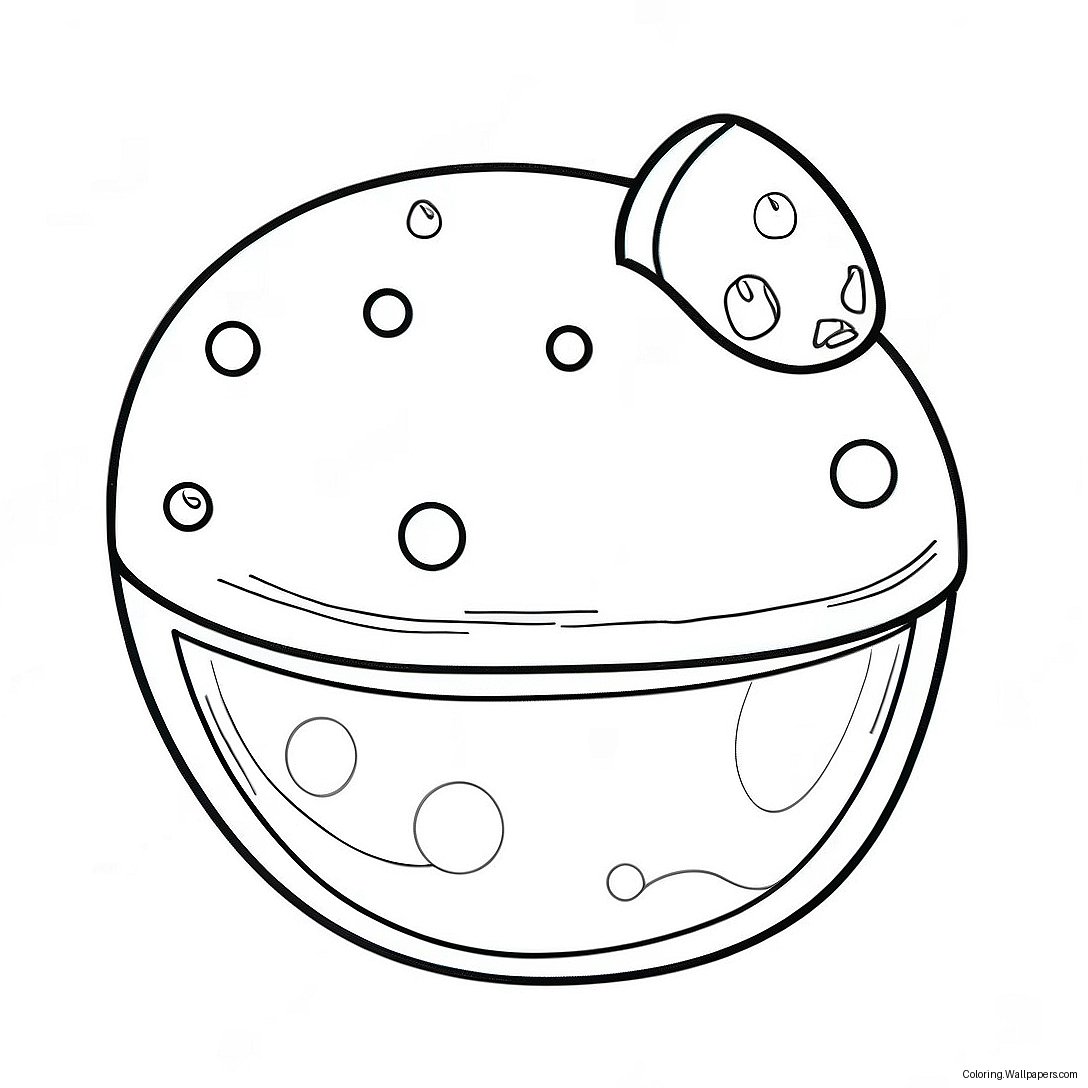 Gum Drop Coloring Page (28074-22173)