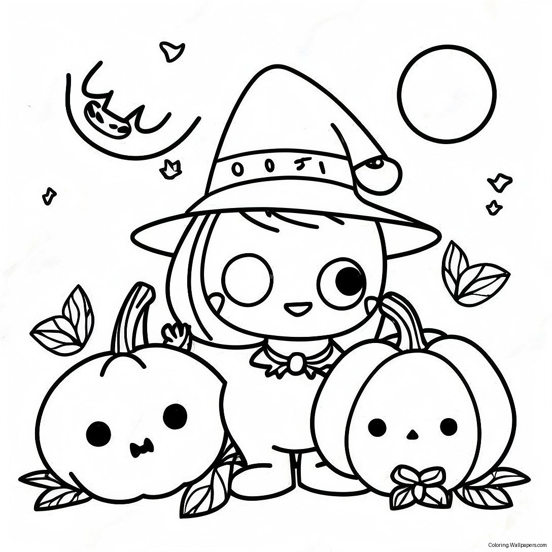 Halloween For Adults Coloring Page 32578