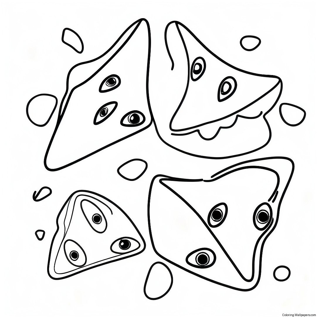 Hamantaschen Coloring Page 46235