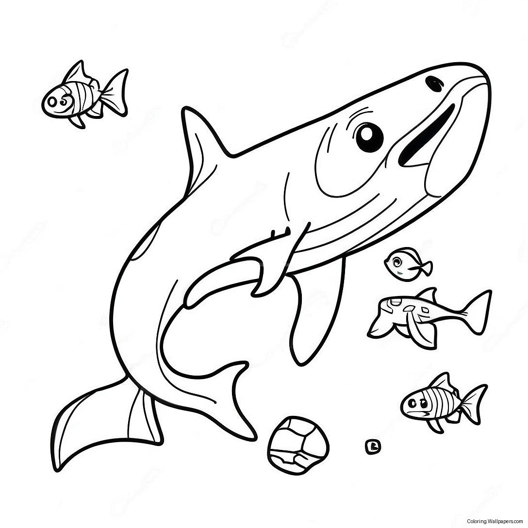 Hammerhead Shark Coloring Page 3071