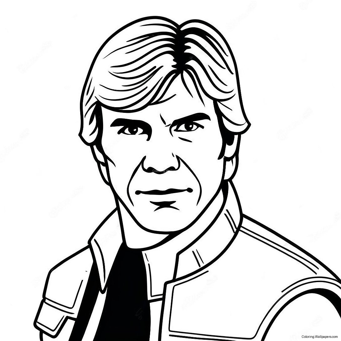 Página Para Colorear De Han Solo 55907