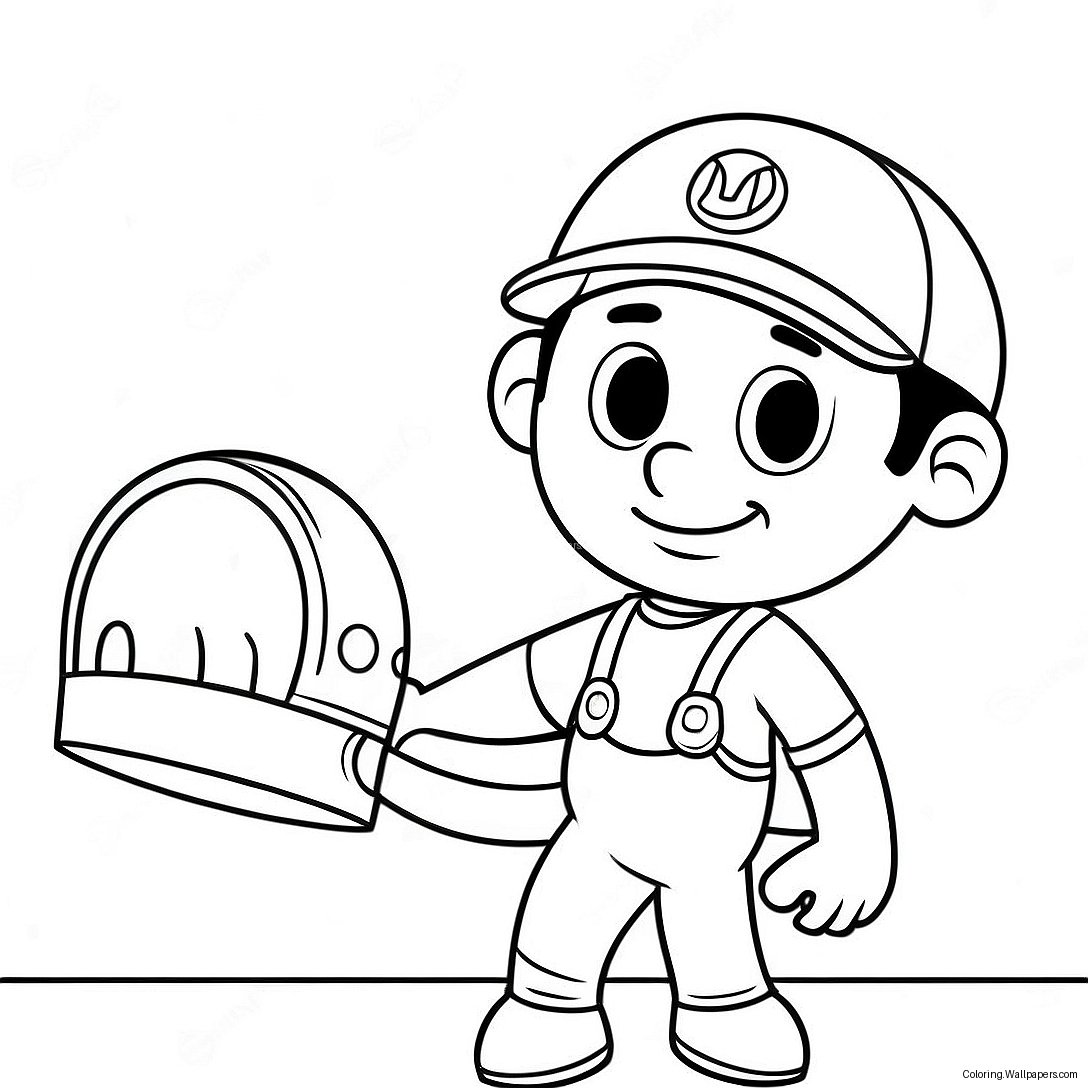 Kolorowanka Handy Manny 17932