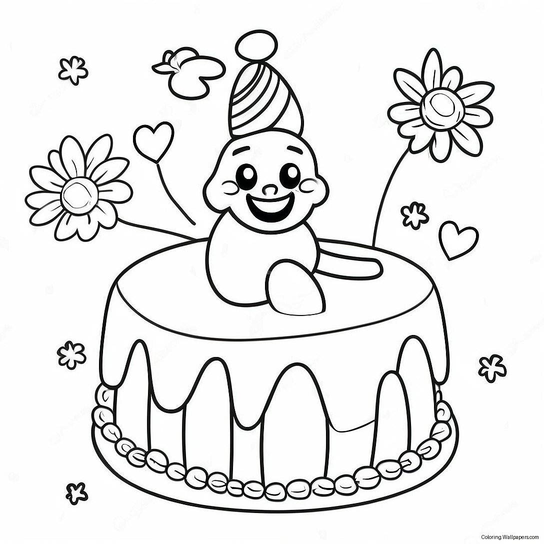 Happy Birthday Grammy Coloring Page 47314