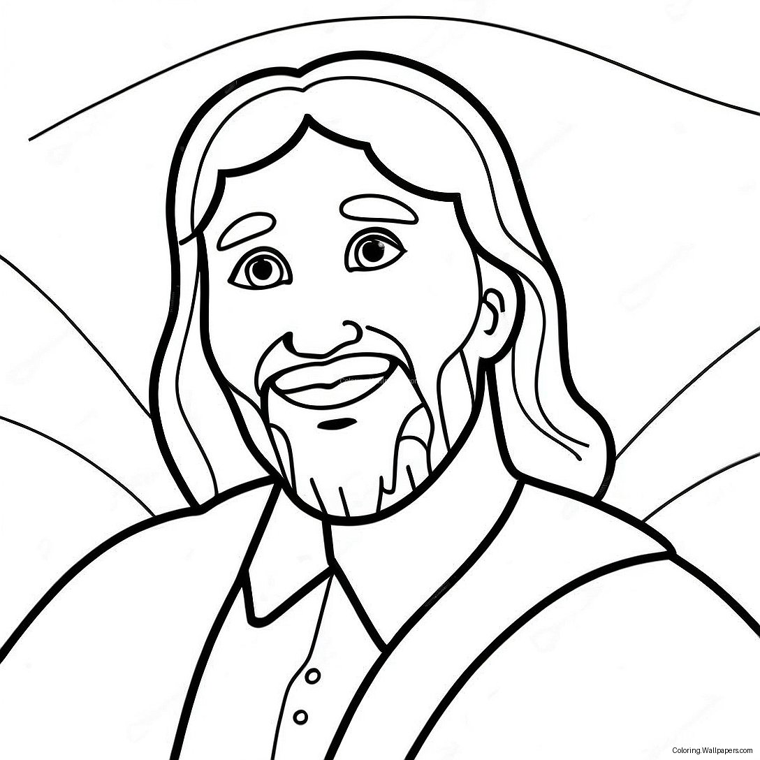 Glad Födelsedag Jesus Målarbild 50814