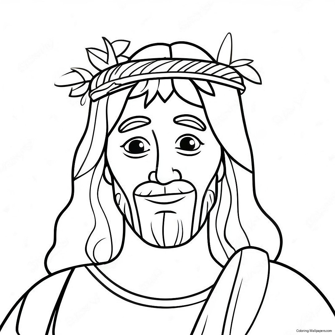 Frohen Geburtstag Jesus Ausmalbild 50815