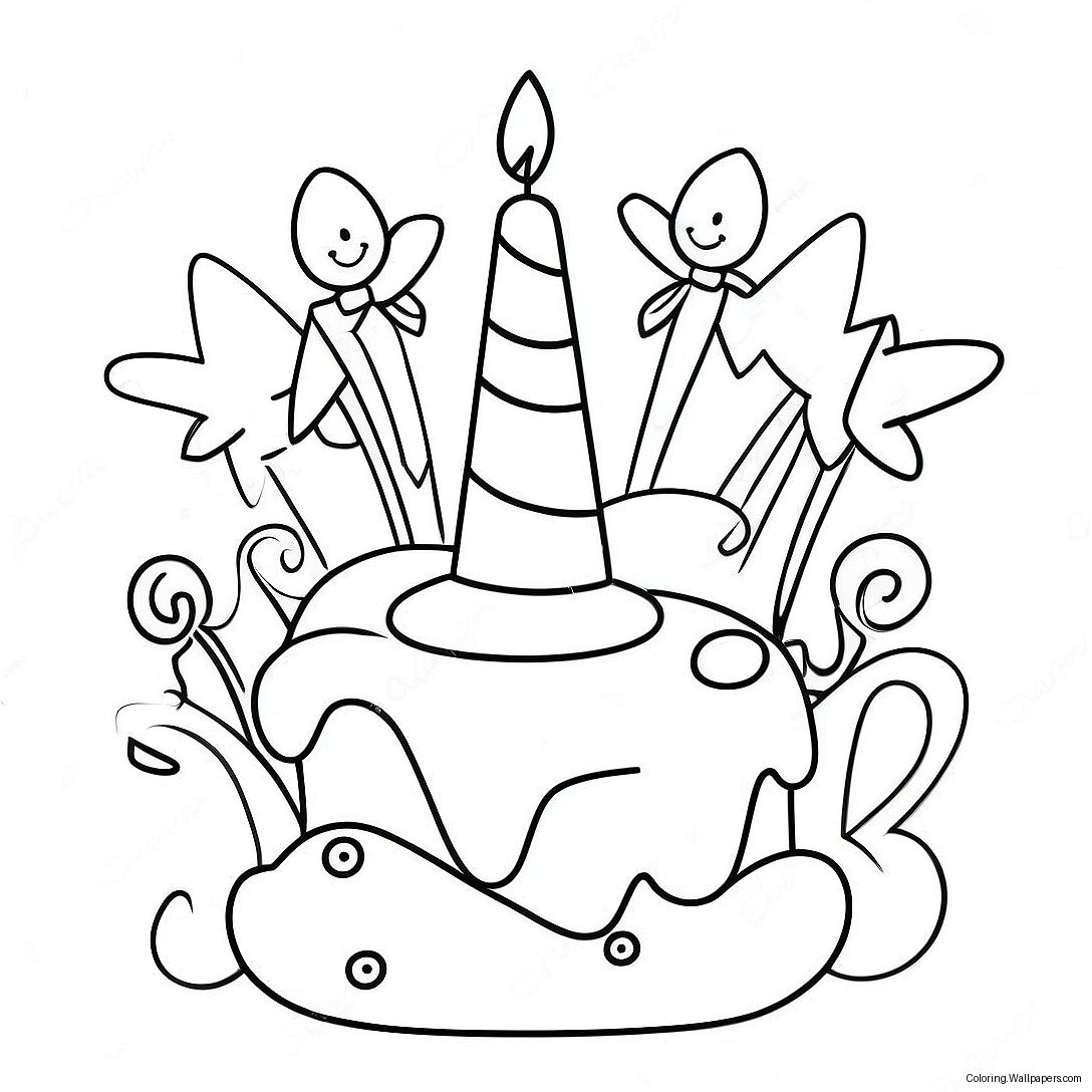 Happy Birthday Uncle Coloring Page 26885