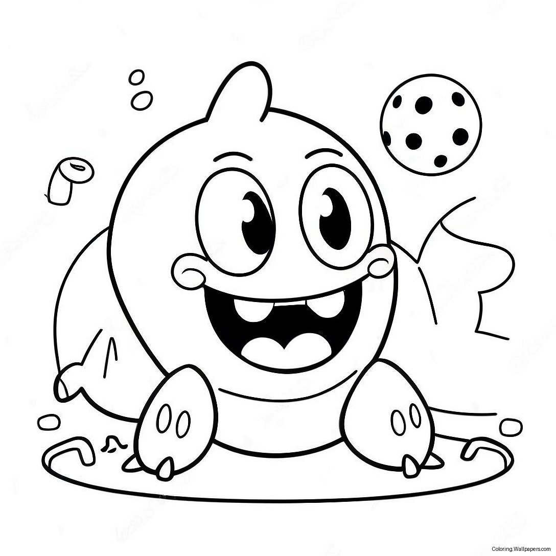 Happy Chain Chomp Playing With Friends Coloring Page 33120