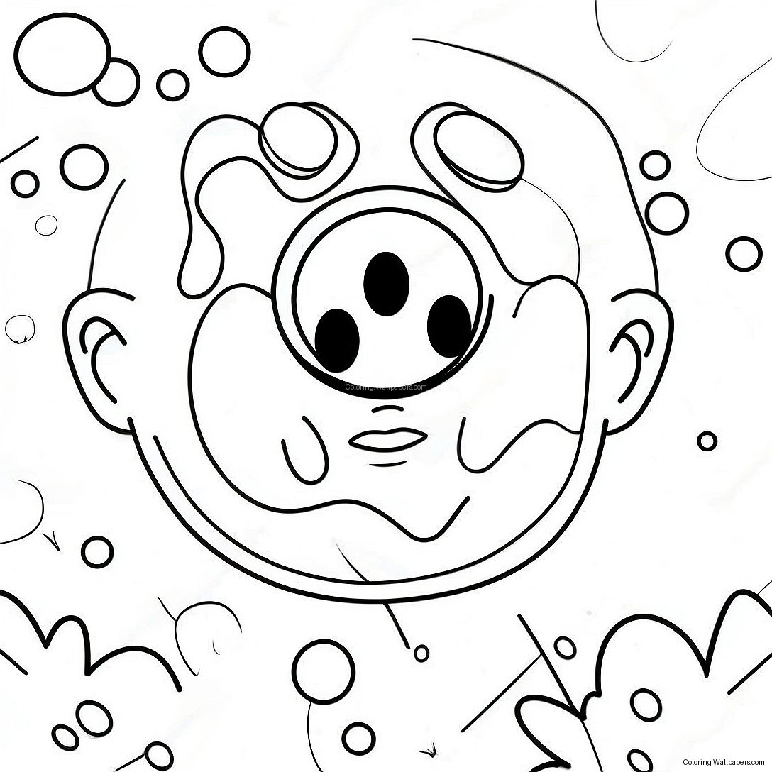 Happy Pain Management Coloring Page 32309