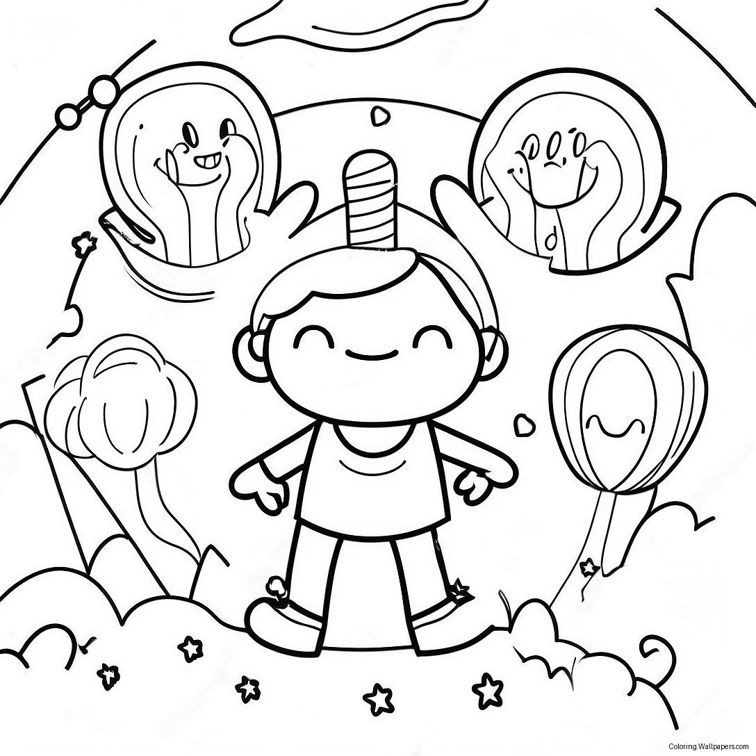 Happy Zones Of Regulation Coloring Page 5769