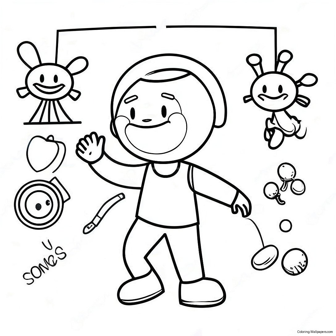 Happy Zones Of Regulation Coloring Page 5770