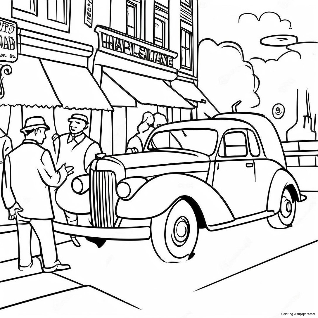 Harlem Renaissance Art Coloring Page 29830