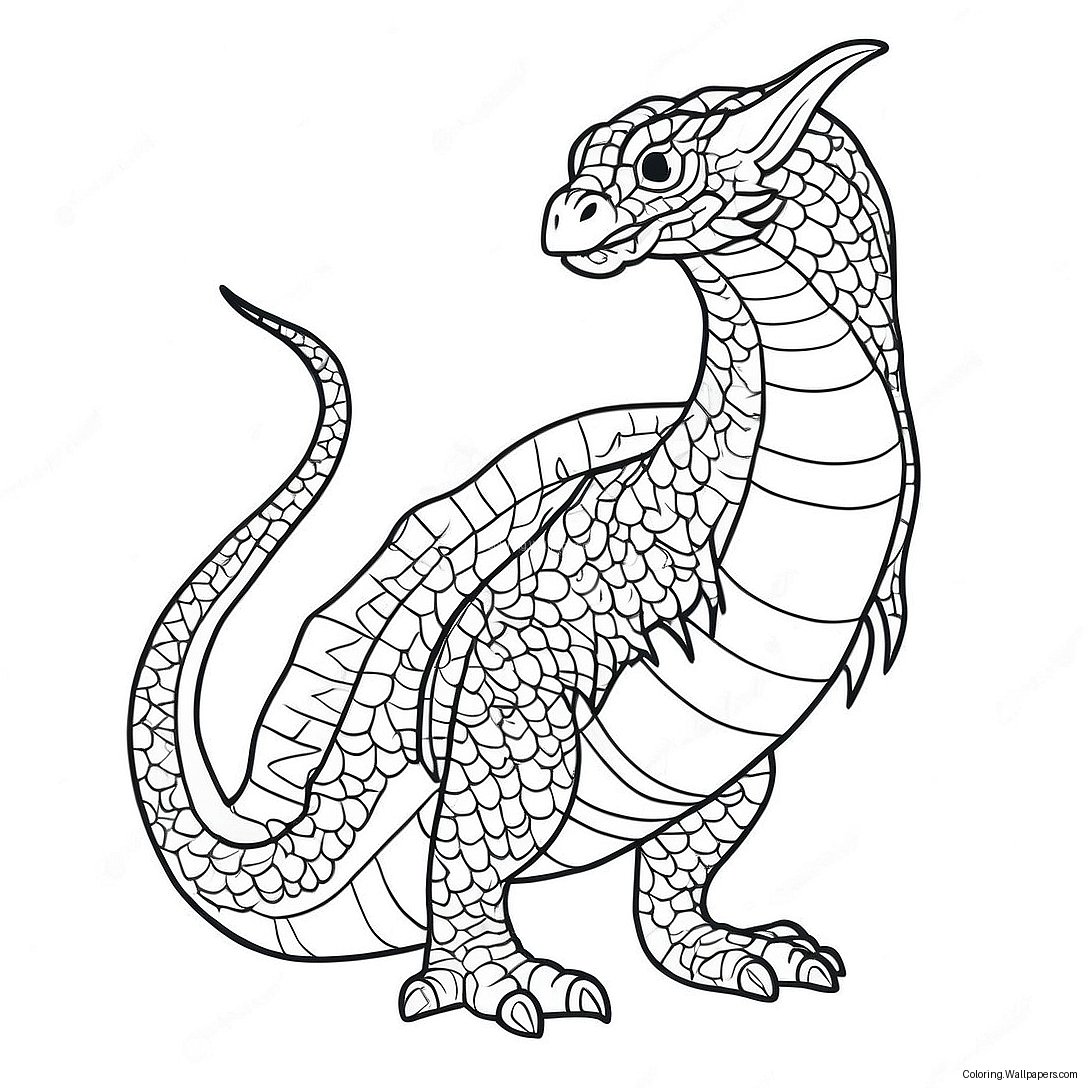 Harry Potter Basilisk Coloring Page 41267