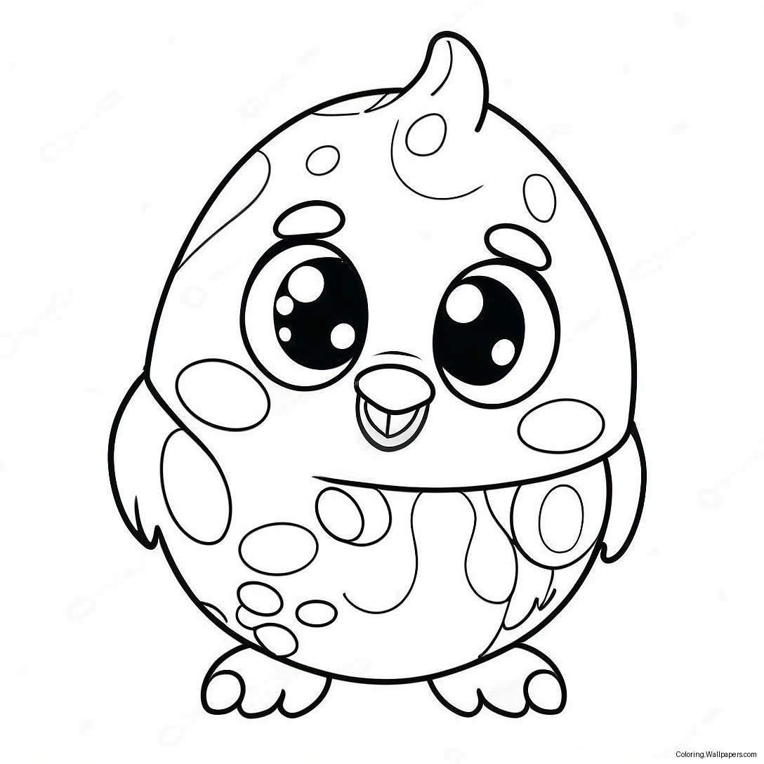 Página Para Colorear De Hatchimal 7164