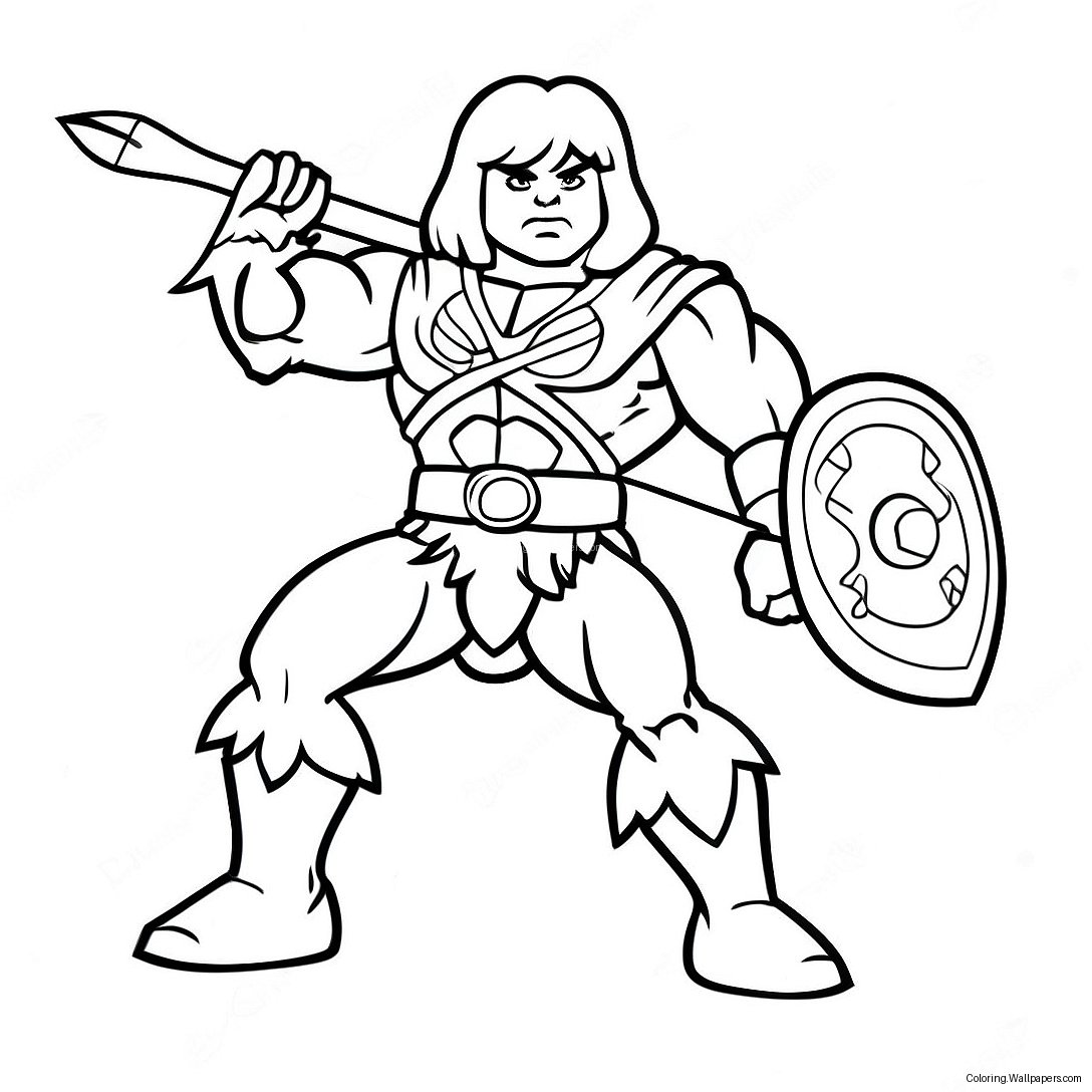 He-Man Boyama Sayfası 8500