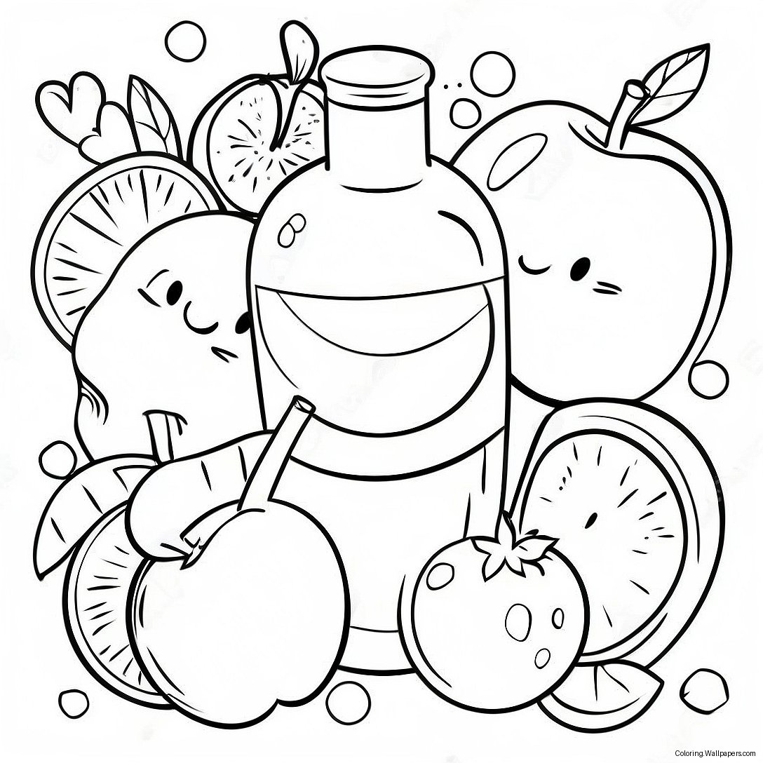 Healthy Habits Coloring Page 18709