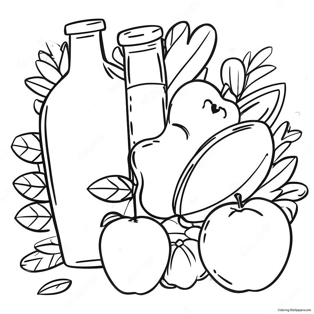 Healthy Habits Coloring Page 18712