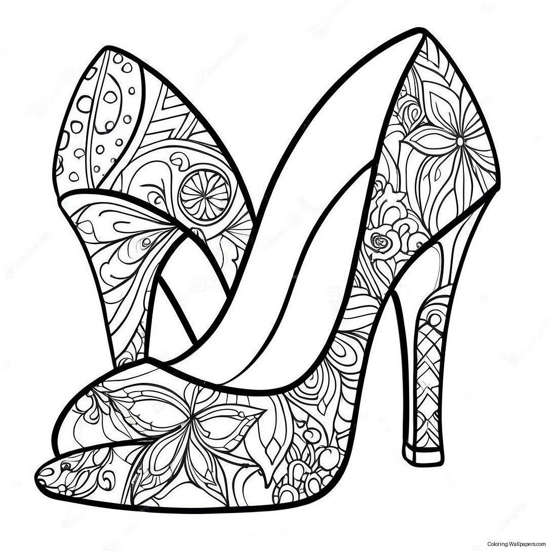 Heels Coloring Page 29244