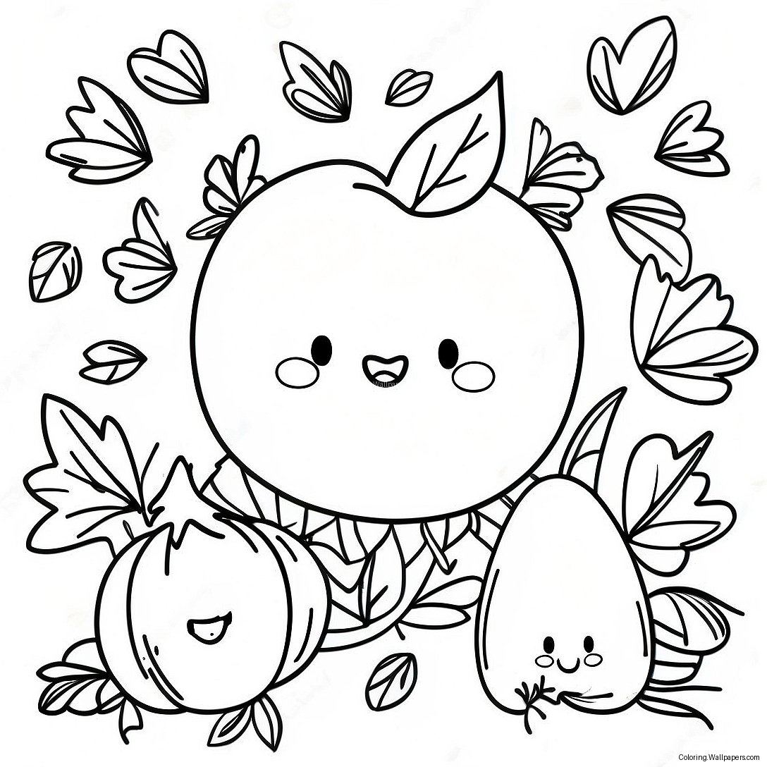 Hello Autumn Coloring Page 27923