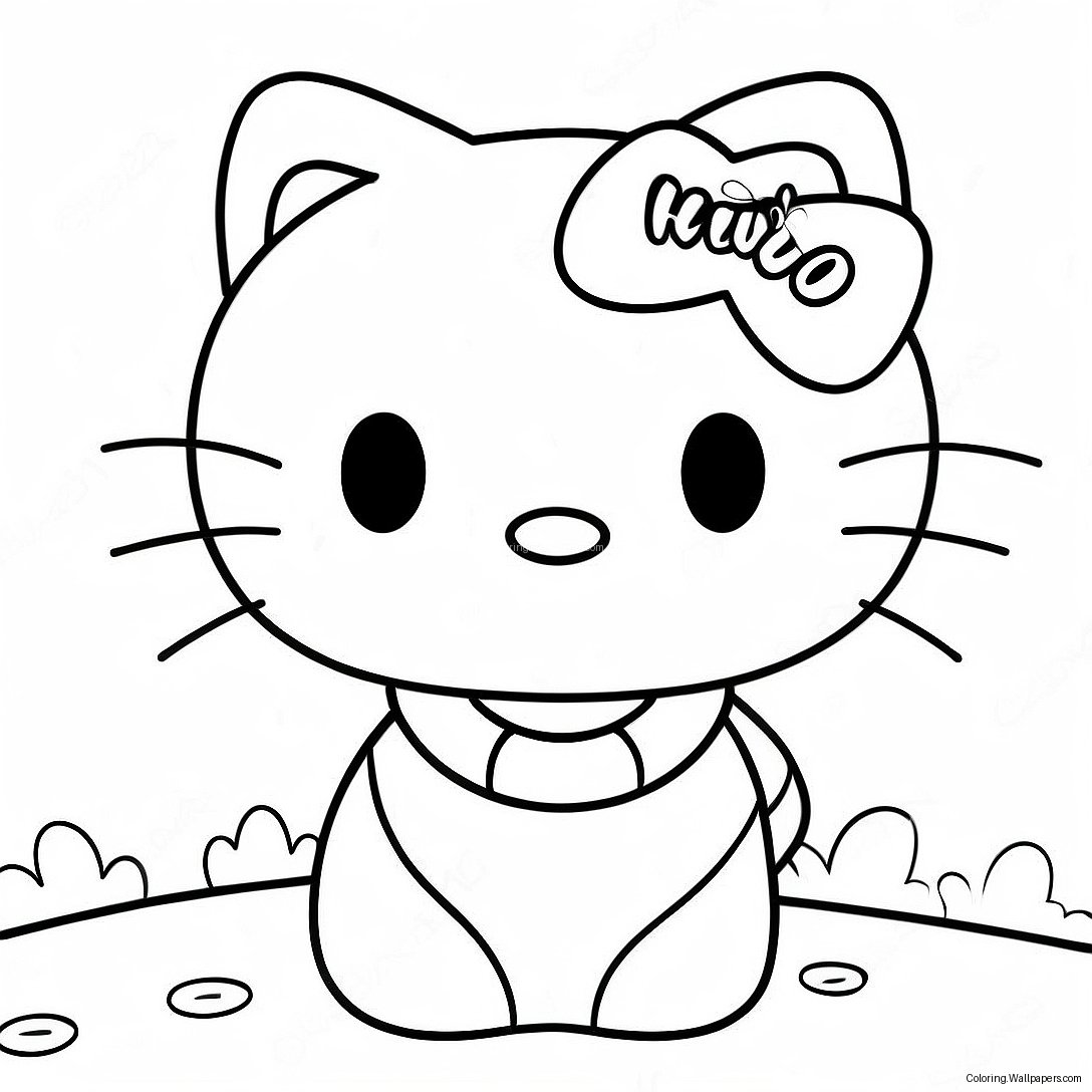 Pagina Da Colorare Di Hello Kitty Y2k 39593