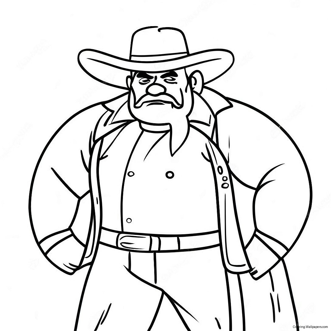 Helluva Boss Coloring Page 9060