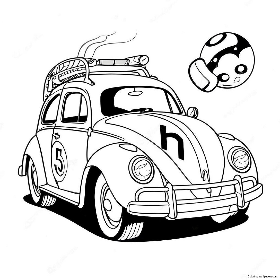 Herbie Coloring Page 40526