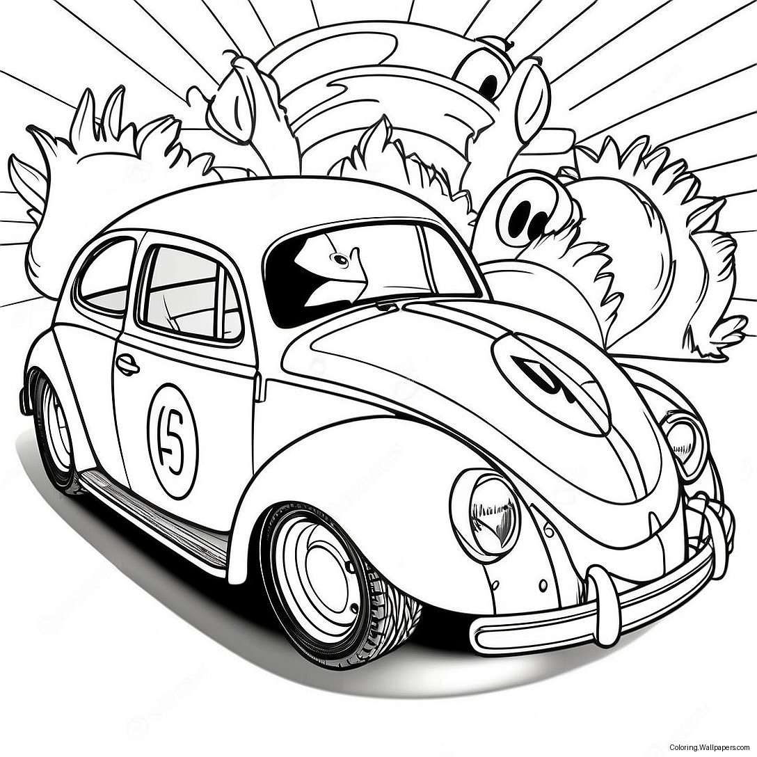 Herbie Coloring Page 40528