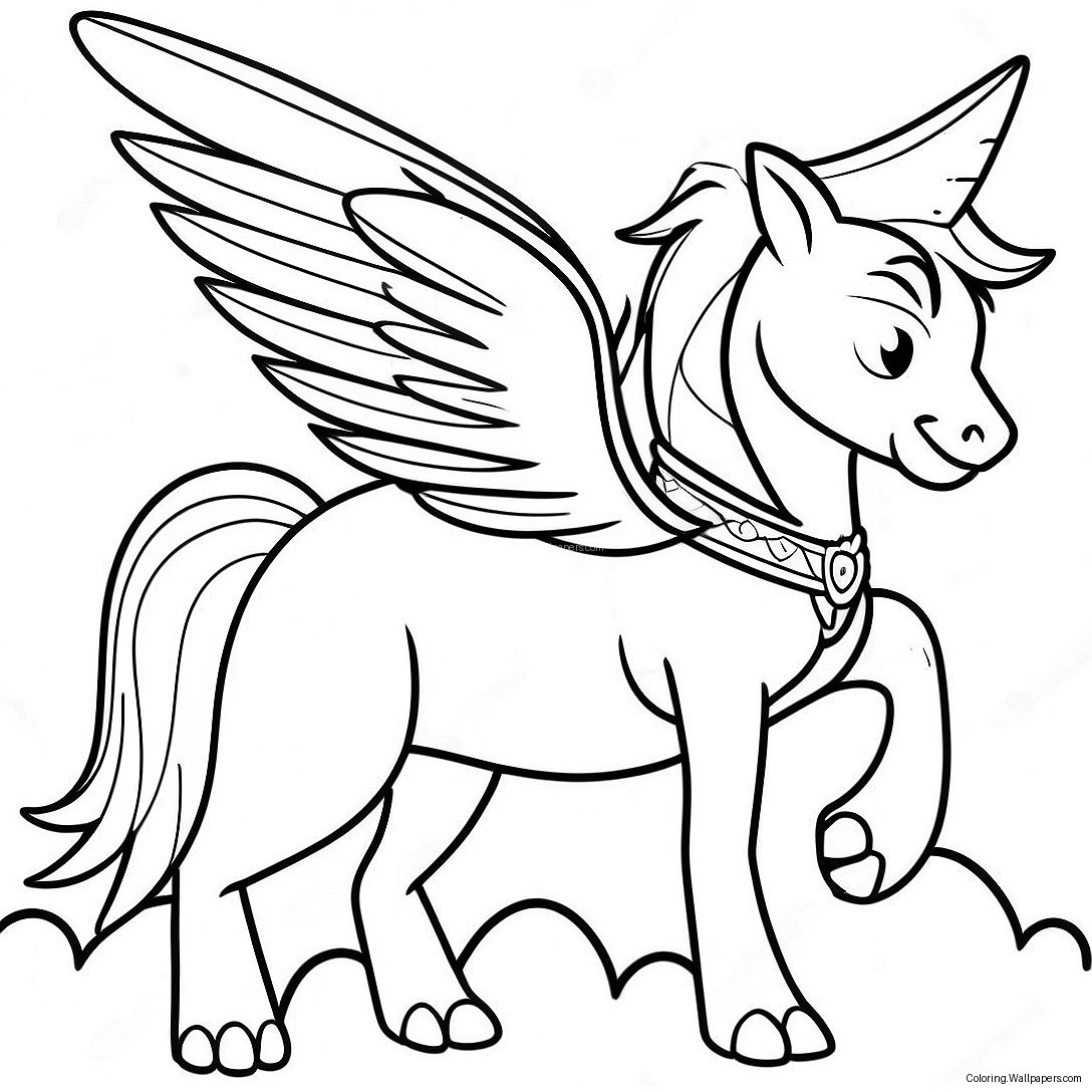 Hippogriff Farvelægningsside 56150