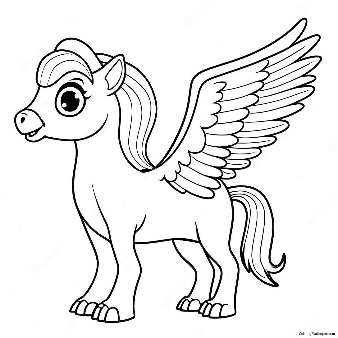 Hippogriff Boyama Sayfası 56151