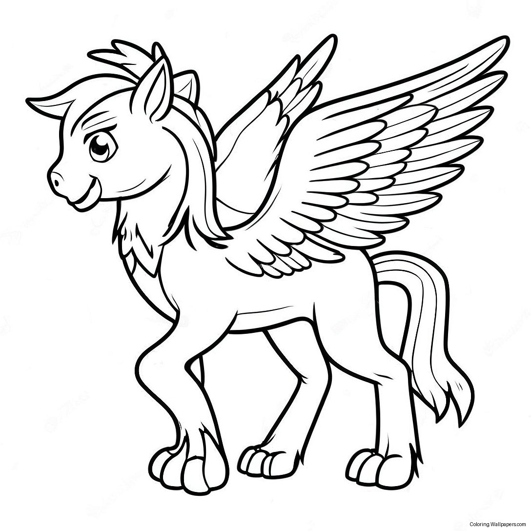 Hippogriff Målarbild 56152