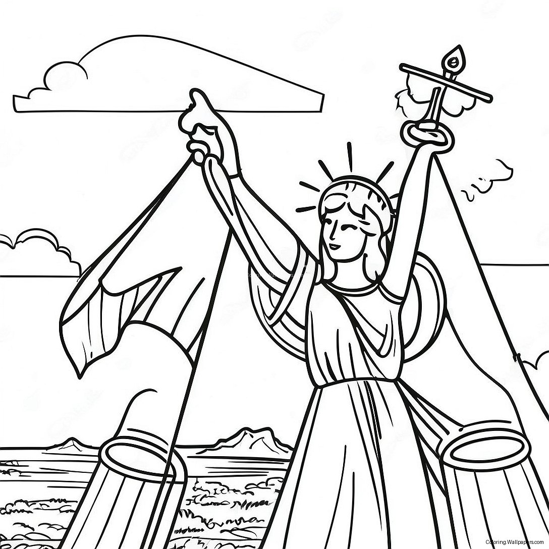 History Coloring Page 3921