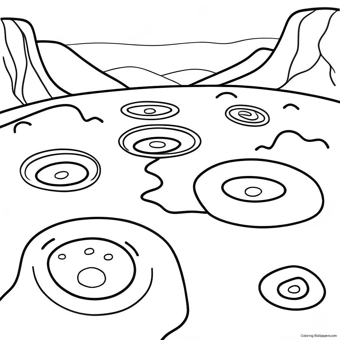 Holes In The Ground Coloring Page 35992